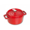 KOOKPOT ROND 20CM CHERRY ROOD STAUB 2.2L COCOTTE KERSROOD