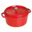 KOOKPOT ROND 26CM CHERRY ROOD STAUB 5.2L COCOTTE KERSROOD