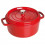 KOOKPOT ROND 28CM CHERRY ROOD STAUB 6.7L COCOTTE KERSROOD