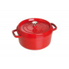 MINI KOOKPOTJE 10CM ROOD CERISE STAUB ideaal om te stoven