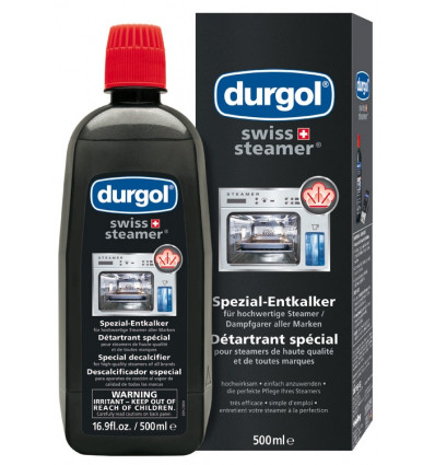 ONTKALKER DURGOL STEAMER 500ML BAUKN AEG BOSCH ELECTROLUX VZUG