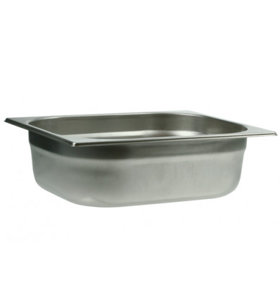 STOOMSCHAAL GASTRONOM H10cm 5.5L GN1/2 INOX 32.5x26.5cm