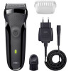 SCHEERAPPARAAT 300S BRAUN OPLAADBAAR 21B zonder tondeuse,1u charge 20min auto
