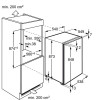 INTEG. DIEPVRIEZER ZBF11421SA ZANUSSI A+ LOWFROST