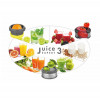 SAPCENTRIFUGE JUICE EXPERT3 ZWART MAGIMIX 3in1, met citruspers en extra press