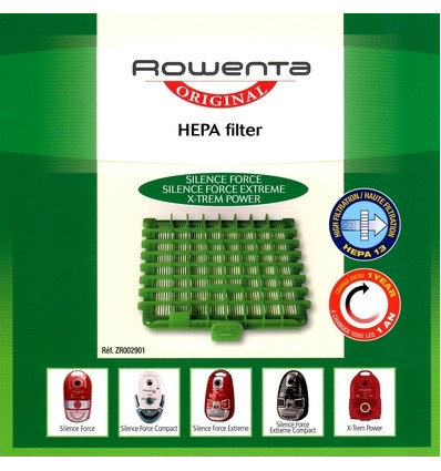 HEPAFILTER STOFZ SILENCE FORCE XTREM POWER RO4323 RO4520 RO5945 ROWENTA TEFAL