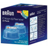 2x NAVULLING SYNCHRO SHAVER BRAUN CCR2 CLEAN RENEW