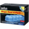 4x VULLING CLEAN&RENEW SHAVER BRAUN REFILL CARTRIDGE