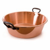 KONFITUURKETEL KOPER 40x15CM 12LITER MET 2 GREPEN (3,8kg)