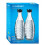 2 GLAZEN FLESSEN 0.7L SODASTREAM KARAF VOOR CRYSTAL EN PENGUIN TOESTELLEN