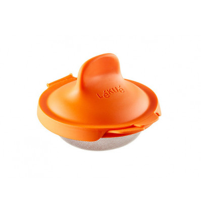 EIPOCHEERDER LEKUE SILICONE RVS ORANJE