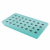 IJSBLOKJESVORM VR 32 IJSPARELS SILICONE AQUA BLAUW