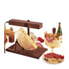 KAAS RACLETTE ALPAGE 6-8PERSONEN BRONS kaassmelter voor halve kaasbol