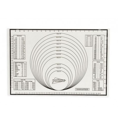 BAKMAT 60X40CM ANTISLIP PATISSE PROFI