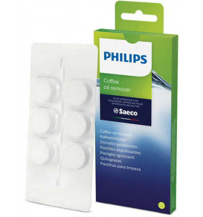 REINIGINGSTABLETTEN SAECO PHILIPS ESPRES ontvetter koffie/olieverwijderaar