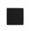 SET 4 GLASONDERZETTERS 10x10cm ZWART LEDERLOOK
