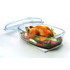 OVALE SCHOTEL MET DEKSEL 6,5L PYREX 37x22x14cm ESSENTIALS (4.3L+2.2L)