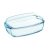 OVALE SCHOTEL MET DEKSEL 6,5L PYREX 37x22x14cm ESSENTIALS (4.3L+2.2L)