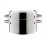 MOSSELPOT INOX 18CM 1.2KG 2.8L INDUCTIE