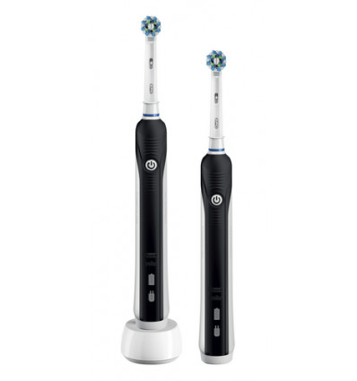 Harden Seminarie NieuwZeeland SET 2 TANDENBORSTELS PRO790 ZWART ORAL-B - Willems