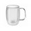 2 DUBBELWANDIGE GLAZEN 13CL ESPRESSO SORRENTO ZWILLING MET GREEP