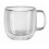 2 DUBBELWANDIGE GLAZEN 45CL CAPPUCCINO SORRENTO ZWILLING MET GREEP