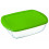 PYREX SCHAAL MET DEKSEL 2.6L RECHTHOEKIG 28x20x8cm COOK&STORE