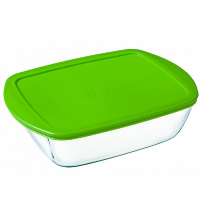 Reden Verbeteren Hover PYREX SCHAAL MET DEKSEL 2.6L RECHTHOEKIG 28x20x8cm COOK&STORE - Willems