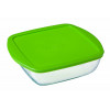 PYREX OVENSCHAAL VIERKANT 2.2L AIRFRYER 25x22x7cm PYREX