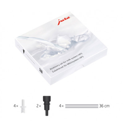 SET 4 SLANGEN VOOR MELKSYSTEEM HP3 JURA Z6 Z8 J6 S8/0 E8 ACCESSOIRESET z9