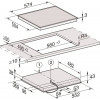 INBOUWKOOKPLAAT KM6520FR MIELE Plaatsing +65 euro