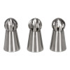 SET 3 INOX SPUITMONDJES RUSSISCH