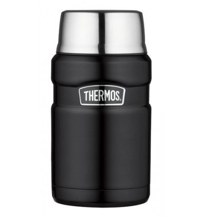 VOEDSELTHERMOS 710ML ZWART KING SK3020 VOEDSELDRAGER MATZWART