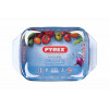 SET 2 PYREX BRAADSLEDEN RECHTHOEKIG 35x23cm 2,9L + 27x17cm 1,4L IRRESISTIBLE