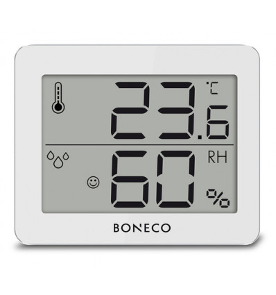 HYGROMETER THERMOMETER X200 BONECO min+max.binnentemperatuur,luchtvochtigh.