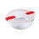 PYREX SCHAAL MET DEKSEL 2.3L ROND 26x23x8cm COOK&HEAT BOROSILICAATGLAS