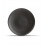PLAT BORD 21CM BLACK DUSK ROND F2D ZWART