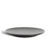 PLAT BORD 21CM BLACK DUSK ROND F2D ZWART