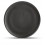 PLAT BORD 27CM BLACK DUSK ROND F2D ZWART