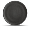 PLAT BORD 27CM BLACK DUSK ROND F2D ZWART