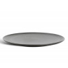 PLAT BORD 27CM BLACK DUSK ROND F2D ZWART