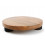 SERVEERPLANK HOUT 31.5xH6cm MET 3 POTEN S&P MADEIRA