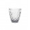 SET 4 GLAZEN 22cl PRISMA GRIJS