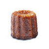 SET 4 CANNELE VORMEN 4.5CM KOPERKLEUR CANELE BORDELAIS