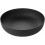 SCHAAL ROND 29CM OTTONE MET RELIEF ZWART ALESSI JM17/29BT