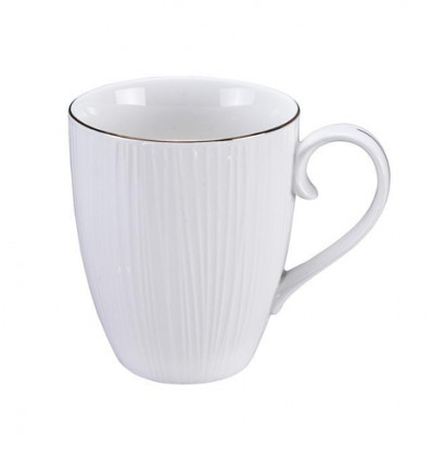 MUG LINES NIPPON WHITE 38CL 8.5x10.2cm