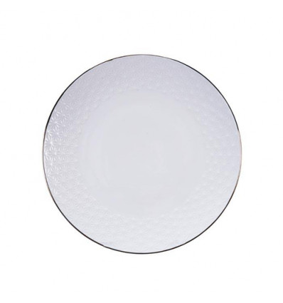 PLAT BORD STAR NIPPON WHITE 25cm