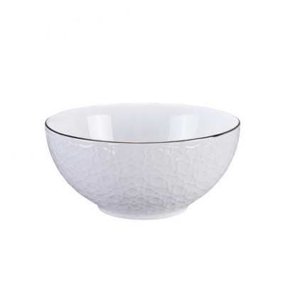 SOEP BOWL STRIPE NIPPON WHITE 15x7cm