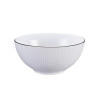 SOEP BOWL LINES NIPPON WHITE 15x7cm