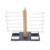 BROCHETTE PRESENTATIESET 16DELIG 30x20x30cm
